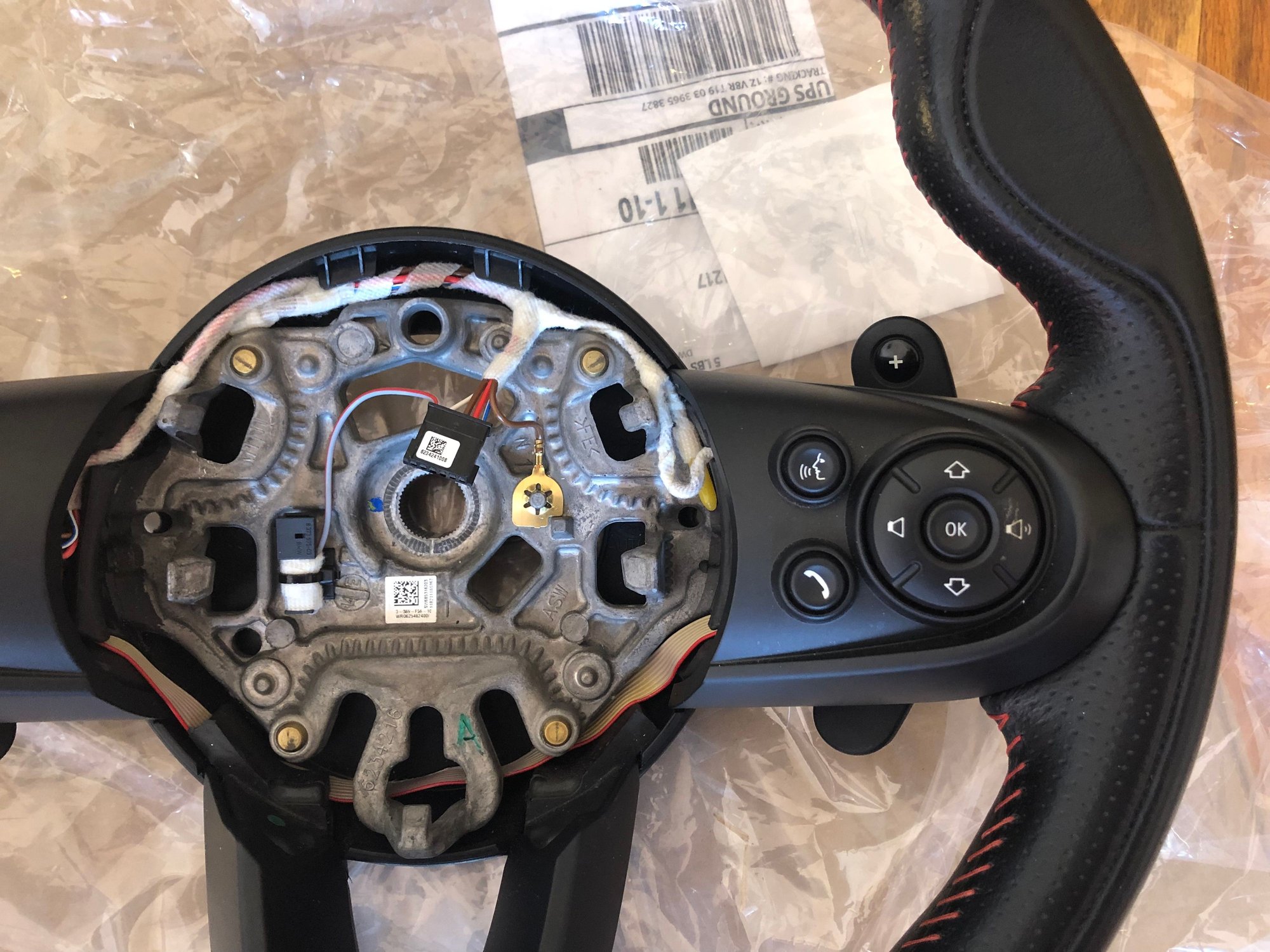 Steering/Suspension - Mini Cooper JCW Steering wheel with paddle shifters - New - 2013 to 2021 Mini F56: Mini Hatch/Hardtop - 2013 to 2021 Mini F55: 5-door Hatch - 2014 to 2021 Mini F54: Mini Clubman - 2014 to 2021 Mini Convertible - 2015 to 2021 Mini F60: Countryman - 2013 to 2022 Mini All Models - Brooklyn, NY 11217, United States