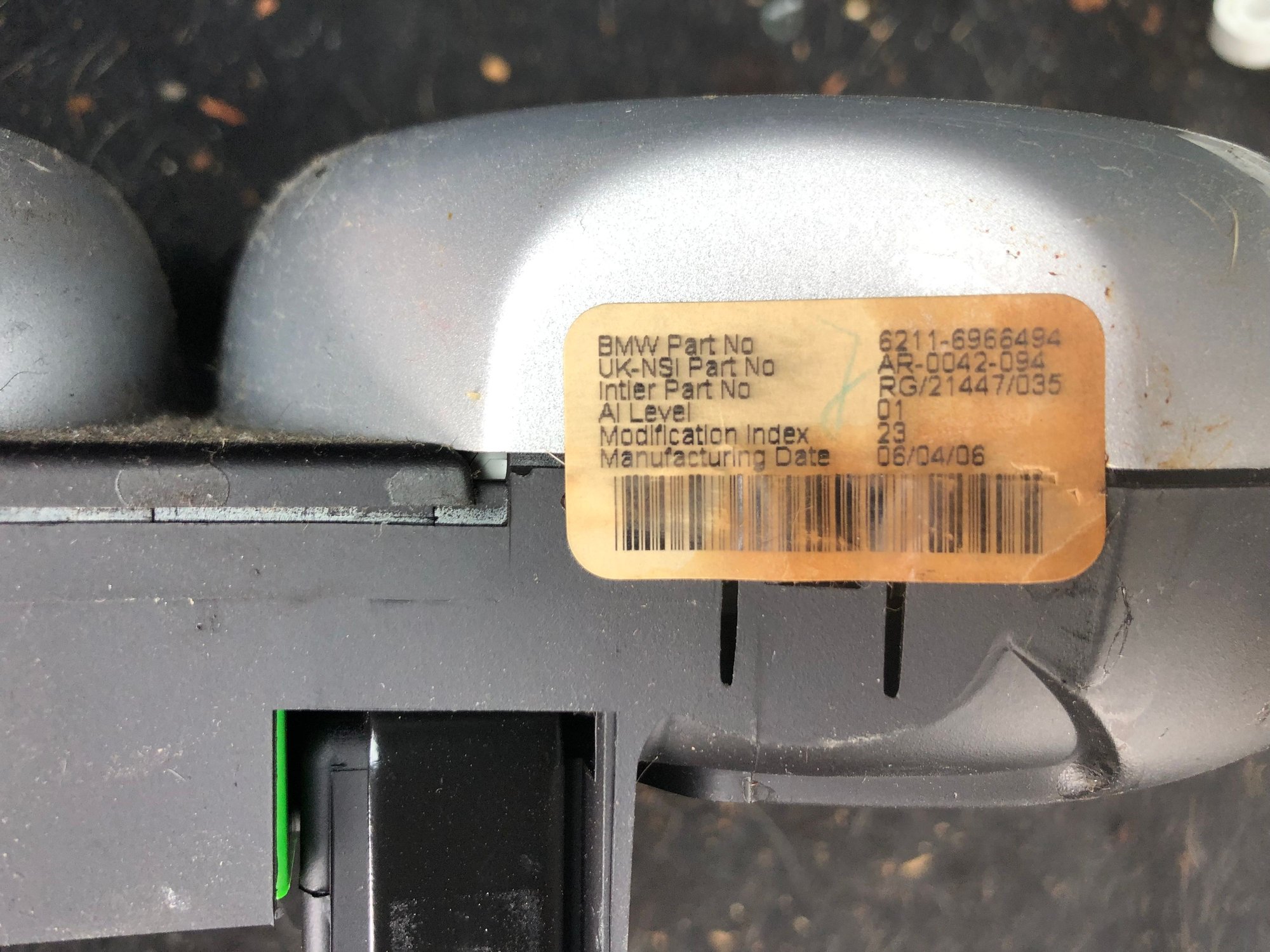 Interior/Upholstery - MINI Cooper Chrono or NAV  Dual Pod Instrument Cluster Gauges R53 62116967494 - Used - 2002 to 2008 Mini Cooper - Austin, TX 78738, United States