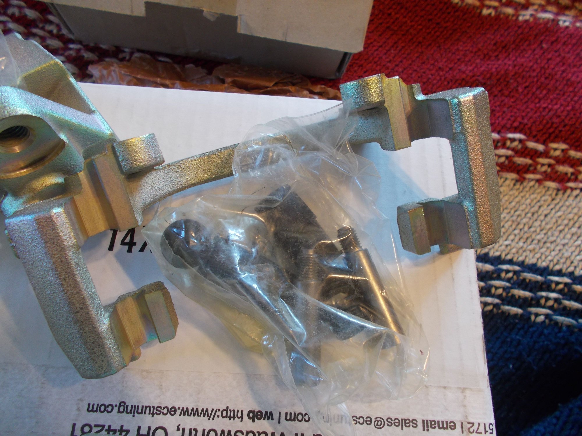 Brakes - New Genuine BMW MINI Brake Calipers, Carriers, etc. 2002-2006 MINI non-JCW. - New - 2002 to 2006 Mini Cooper - Bryan, OH 43506, United States