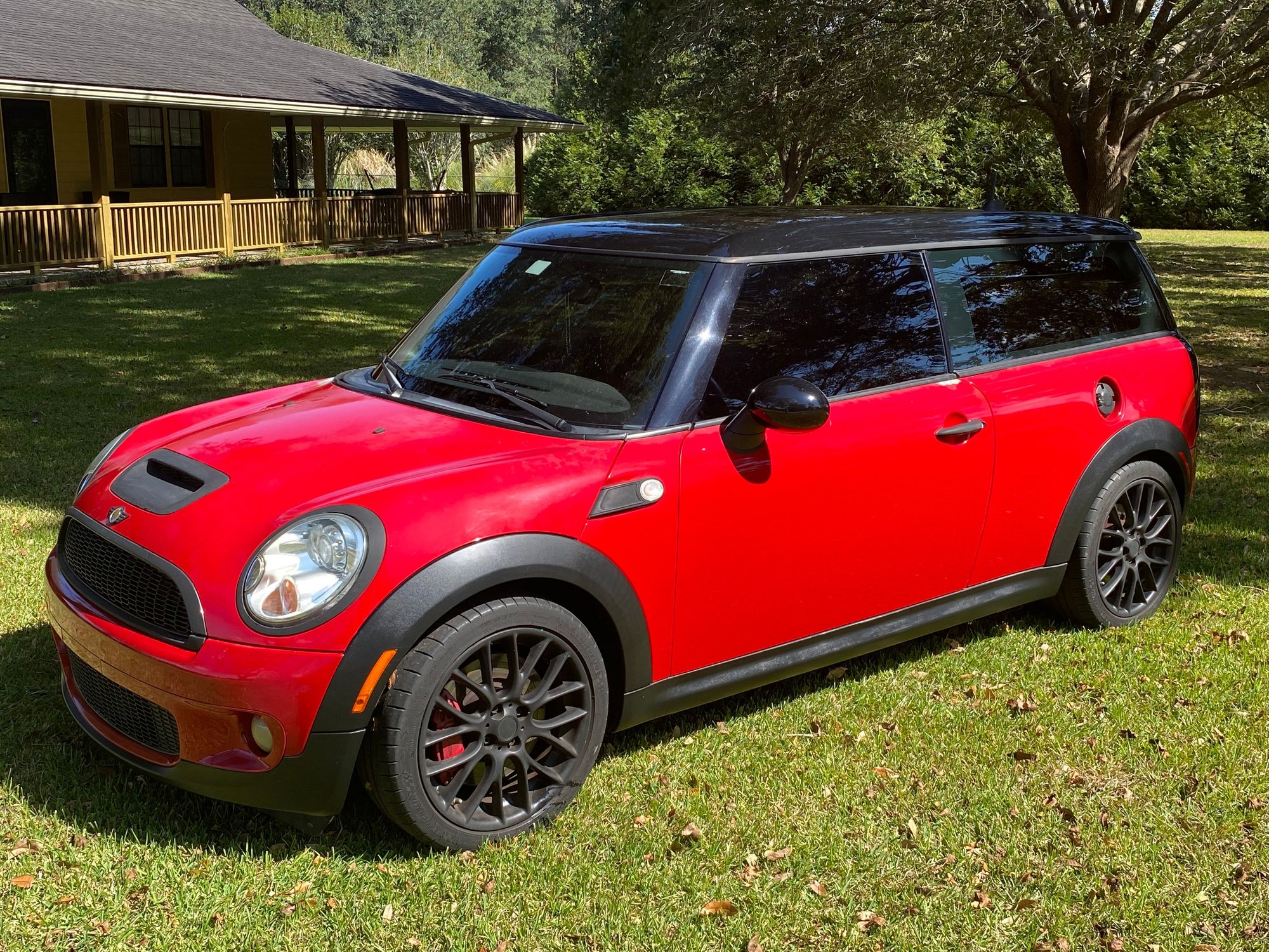 2009 Mini R55: "Mk II" Mini Clubman - 2009 Mini Cooper Clubman JCW - Used - VIN WMWMM93549TL04183 - 101,000 Miles - 4 cyl - 2WD - Manual - Red - Carriere, MS 39426, United States