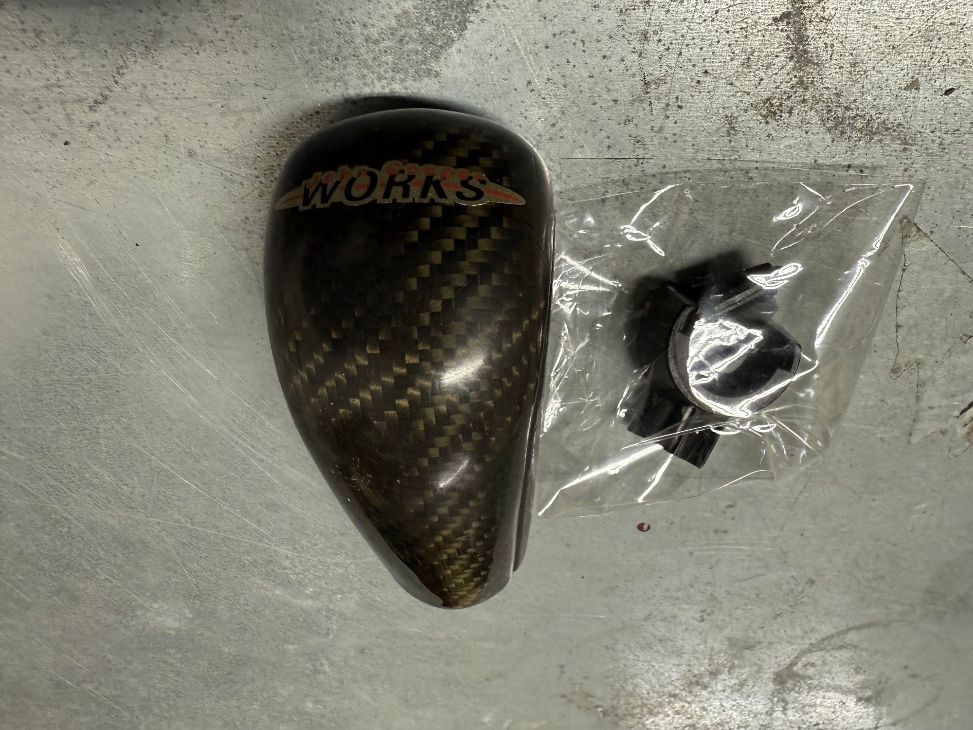 2005 Mini R53: "Mk I" Mini Cooper S - JCW Leather Shift Knob - Accessories - $250 - Buffalo, NY 14226, United States
