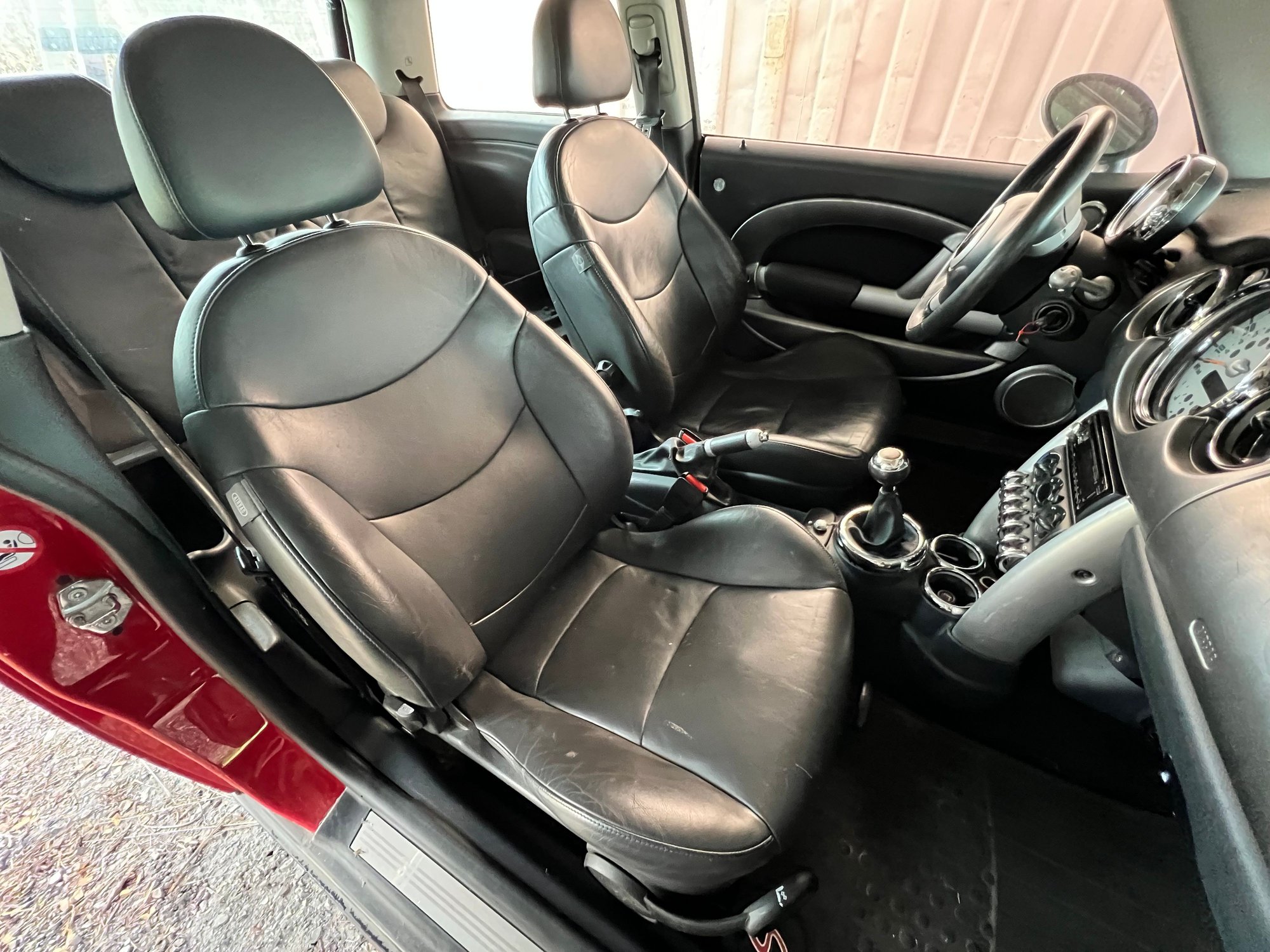 2002 Mini R53: "Mk I" Mini Cooper S - Panther leather interior non-heated - Accessories - $100 - Sebastopol, CA 95472, United States