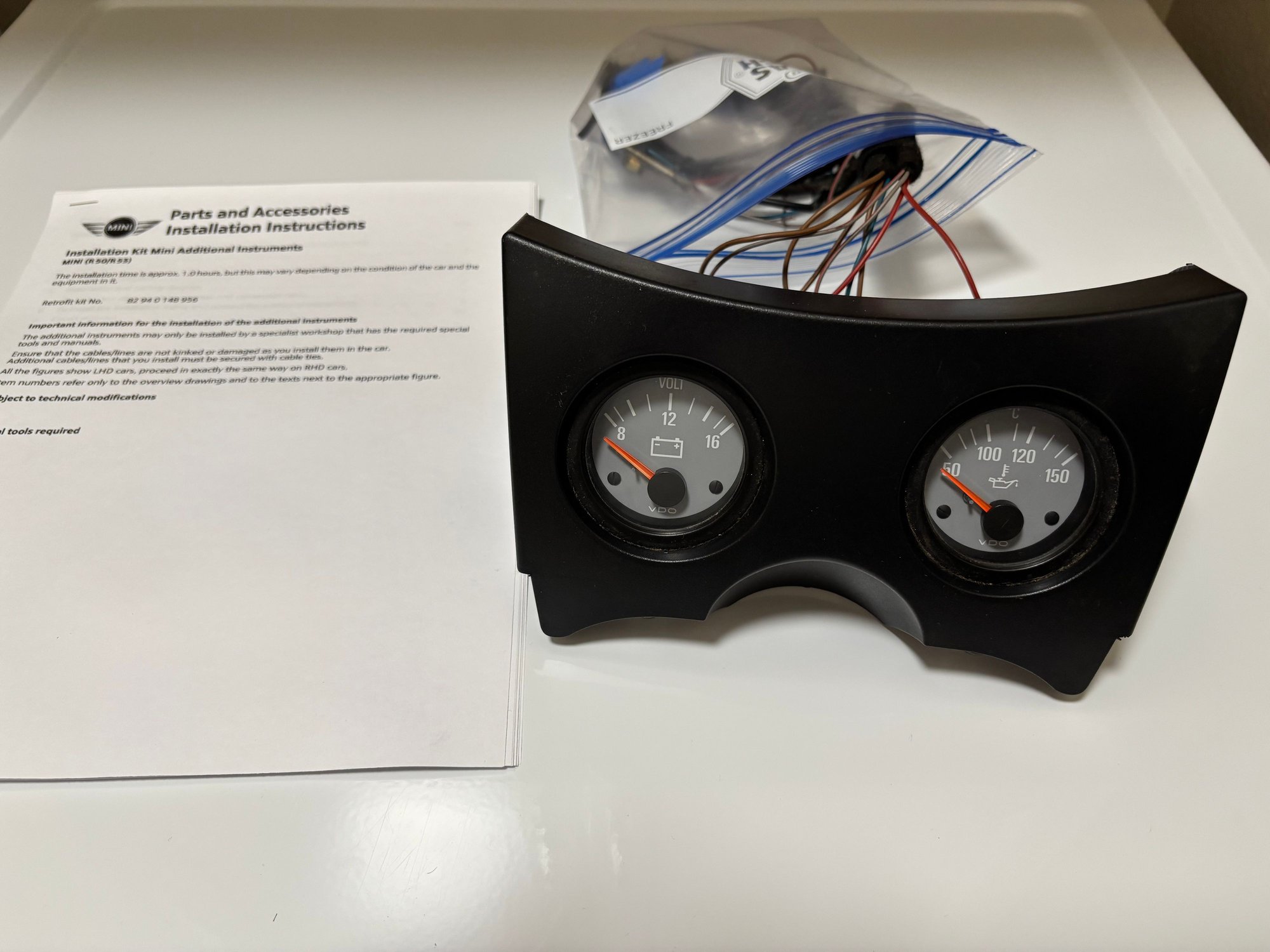 Accessories - Mini Cooper Accessory Gauges VDO - Used - 2002 to 2008 Mini Cooper - Cedar Park, TX 78641, United States