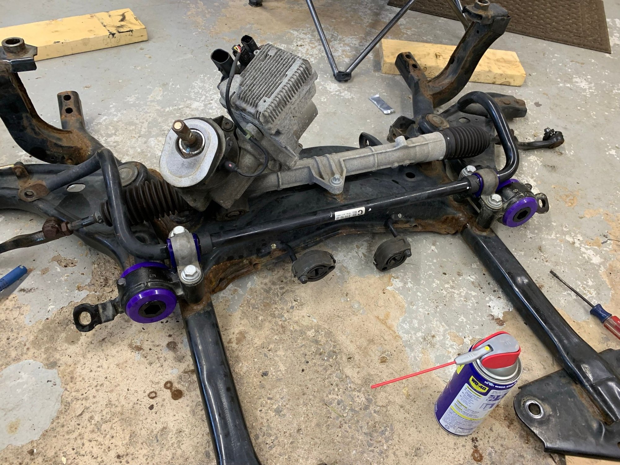 Suspension Front Control Arm Bushing Bracket Bolts... North American