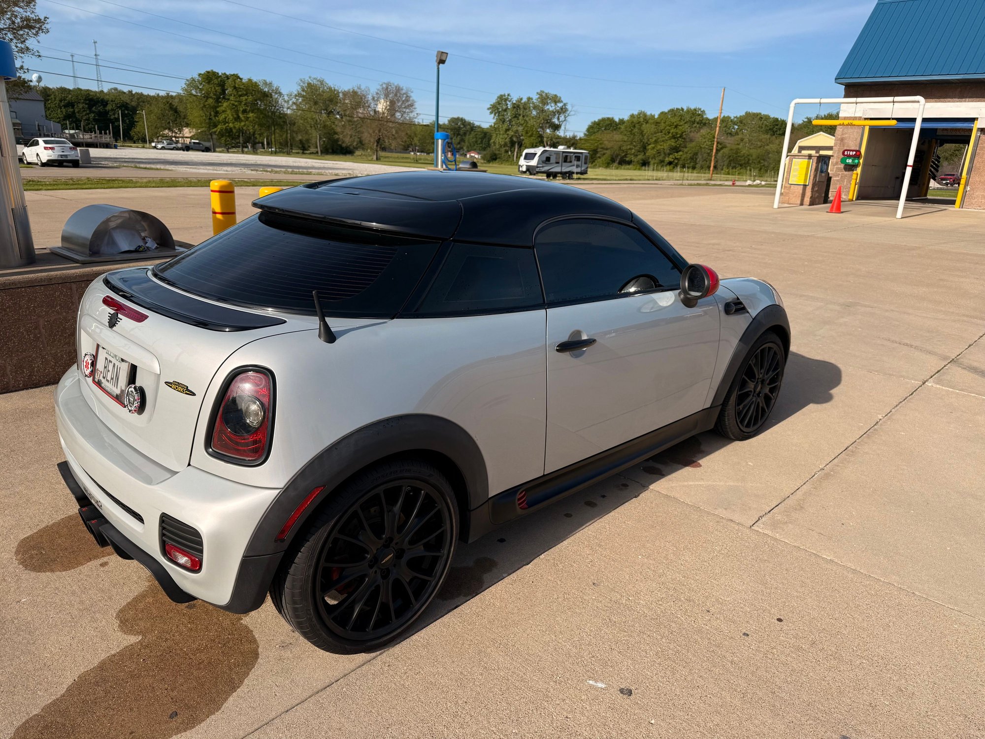 2014 Mini R58: Coupe - 2014 Mini Coupe JCW - Used - VIN WMWSX9C50ET655228 - 108,000 Miles - 4 cyl - Manual - Coupe - Silver - Ottawa, IL 61350, United States