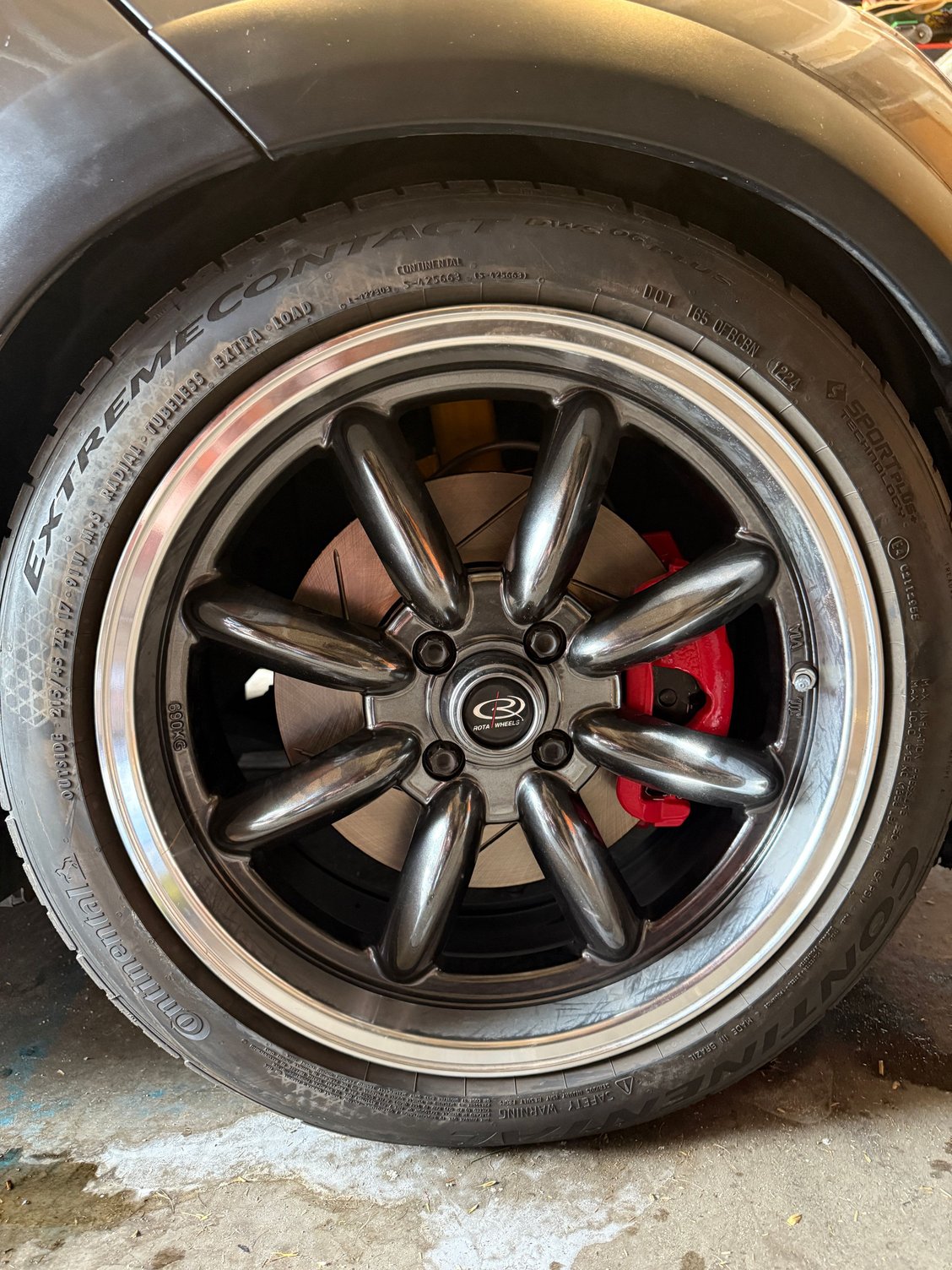 Front R56 Powder Coated caliper