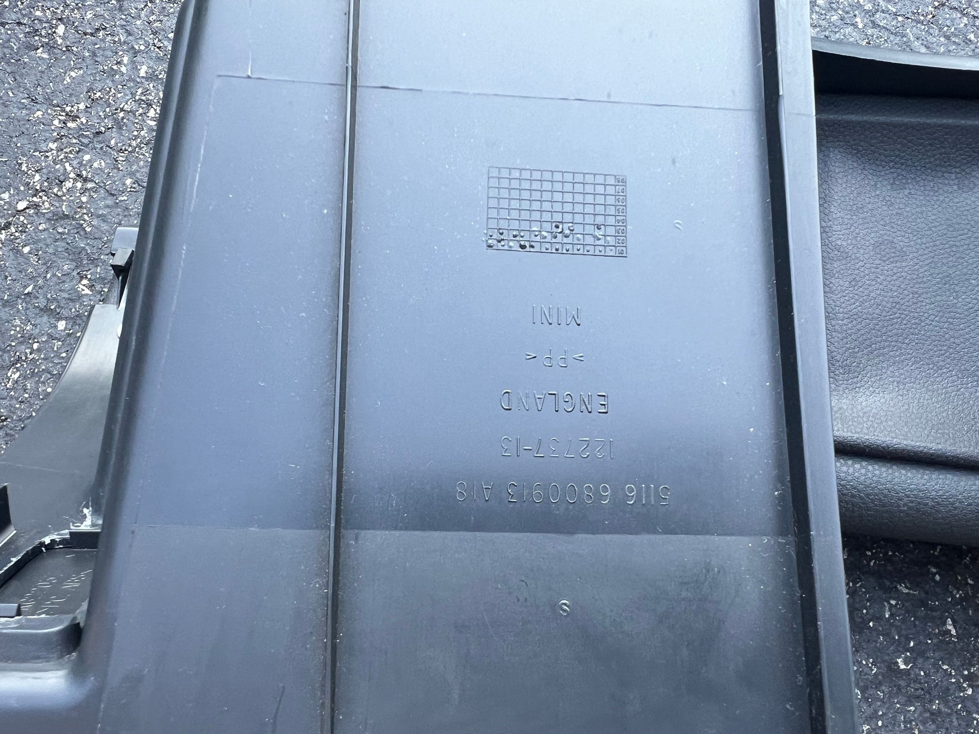 Interior/Upholstery - R53 LHD Left euro cubby parcel shelf - Used - 0  All Models - Rindge, NH 03461, United States
