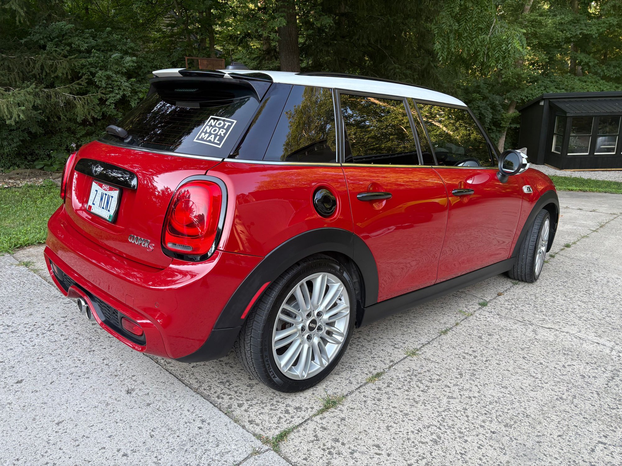 2015 Mini F55: 5-door Hatch - 2015 Mini Cooper S F55 - Used - VIN WMWXU3C50F2B61960 - 64,840 Miles - 4 cyl - 2WD - Manual - Hatchback - Red - Delaware, OH 43015, United States