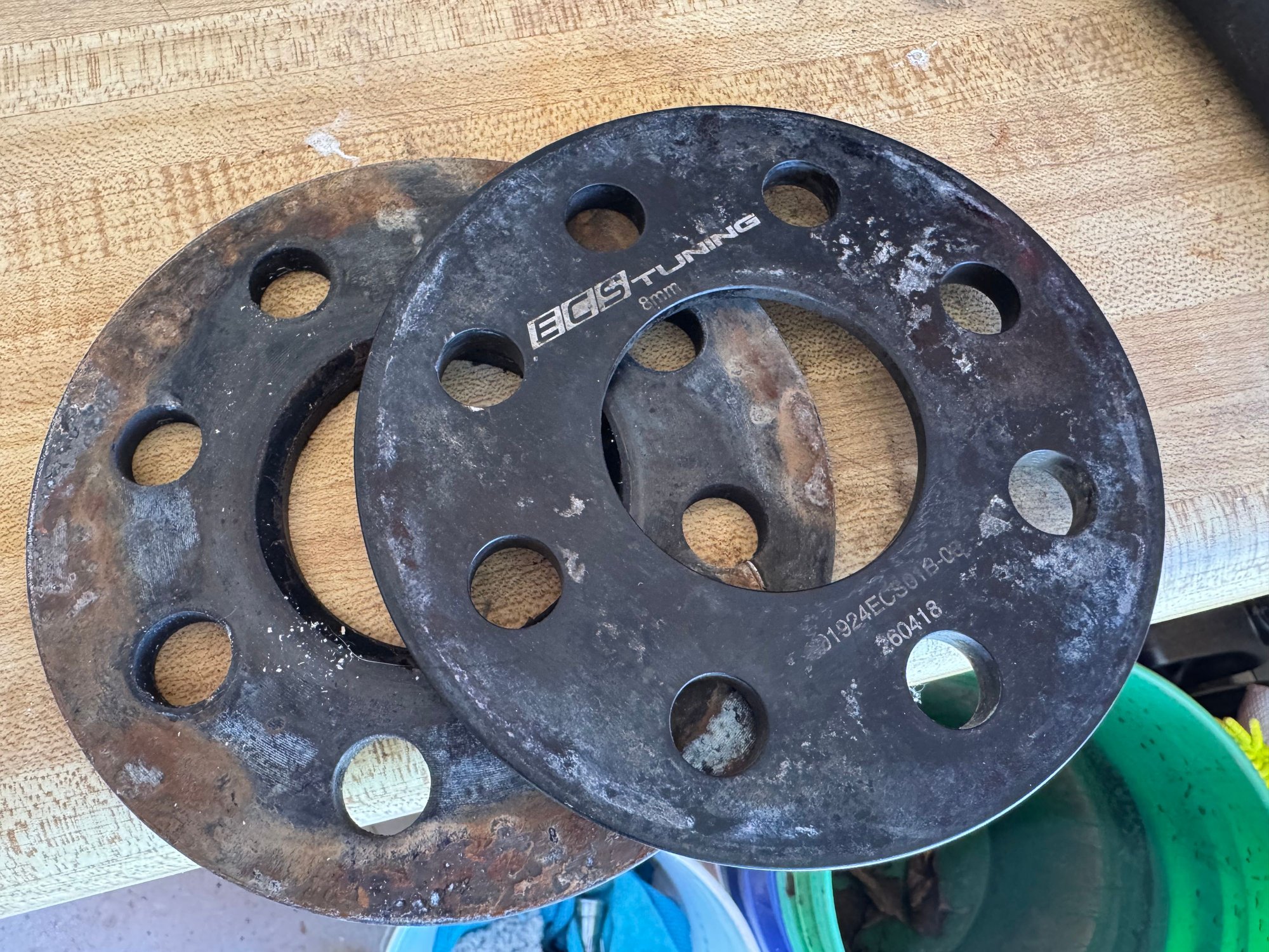 Wheels and Tires/Axles - ECS 8mm Spacer Set - Used - 2002 to 2013 Mini All Models - Rochester, NY 14623, United States