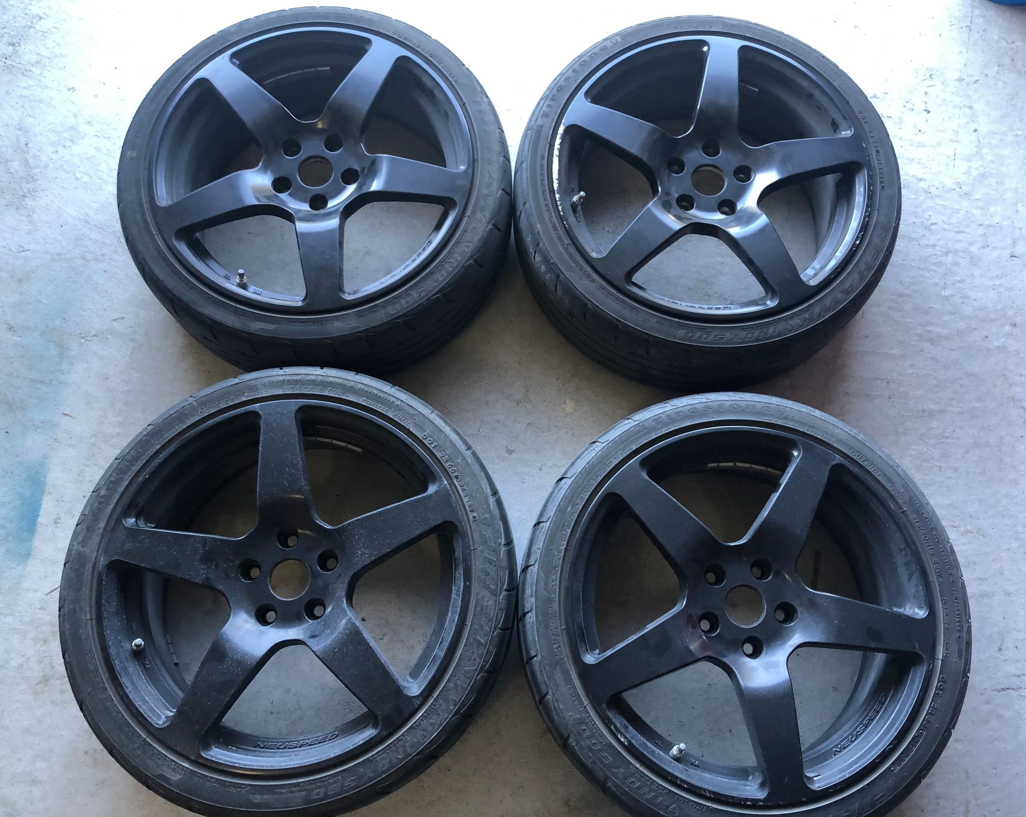 Wheels and Tires/Axles - MINI F56/F5X NueSpeed RSe52 18” wheels - Used - 2014 to 2018 Mini F56: Mini Hatch/Hardtop - Magnolia, TX 77355, United States