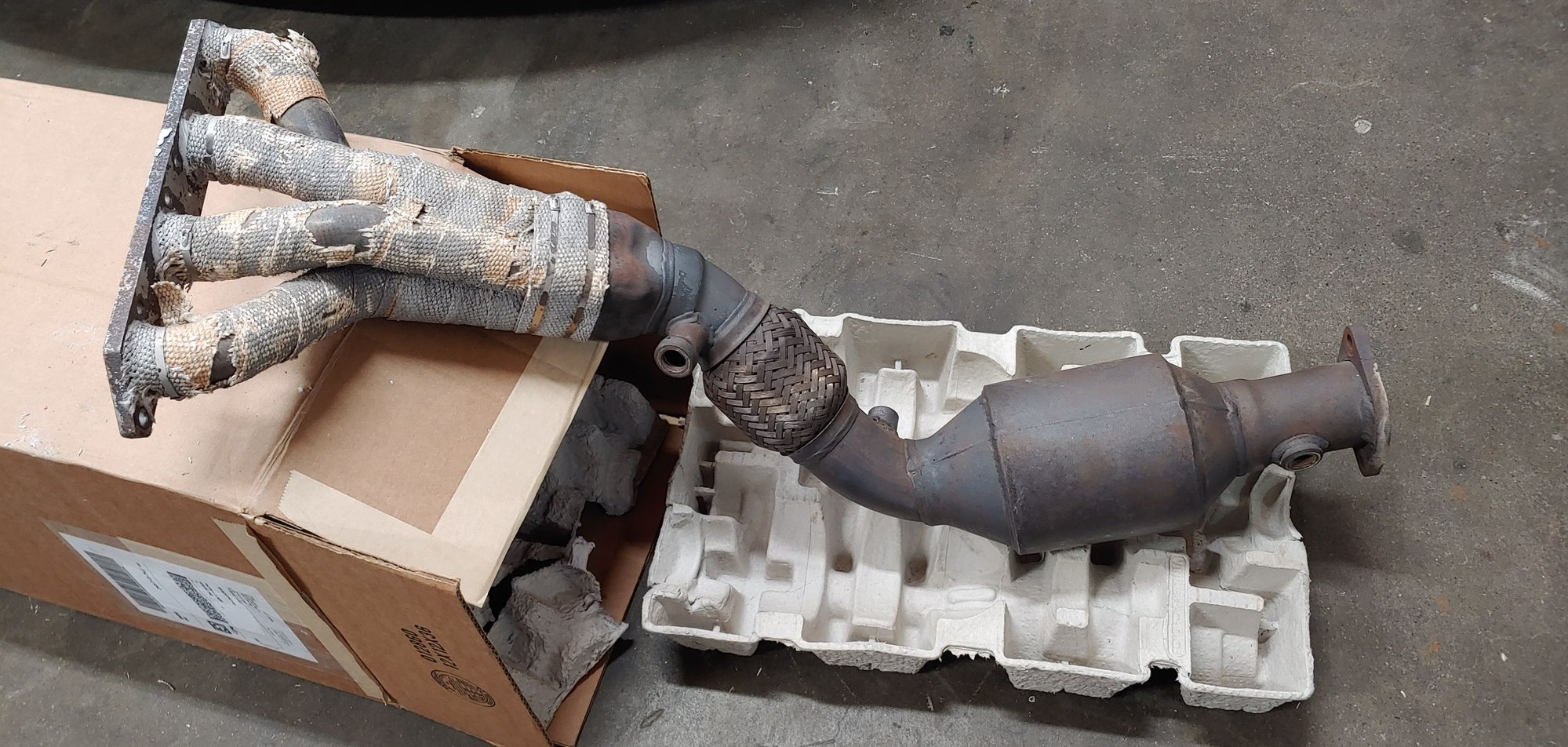 Engine - Exhaust - R53 Milltek header, needs flex pipe and cat - Used - 2002 to 2008 Mini R53: "Mk I" Mini Cooper S - Sf Bay Area, CA 94103, United States