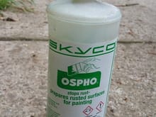 A little Ospho should resolve the rust issue