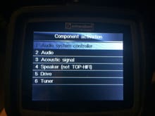 The RAD2-BO User Interface menu (the radio, in other words)