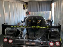I was most lucky that this carrier was in the area and he has shipped cars for the Radical dealer and out of the two bays he has one for my RXC