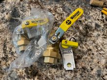 These are the cheapest good quality shut off valve that allow me to drain the water for winterizing the building if needed.