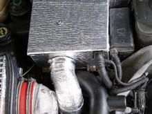 Alta intake with thermal tape 3
