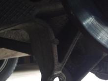 Trailing Arm hole