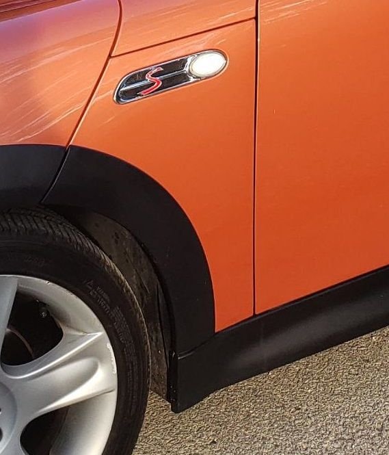 Exterior Body Parts - Wanted: Hot Orange Left Front fender and S badge/lamp - New or Used - 2002 to 2008 Mini R53: "Mk I" Mini Cooper S - Howell, MI 48843, United States