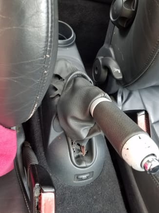 Ebrake was much worse than the shifter.