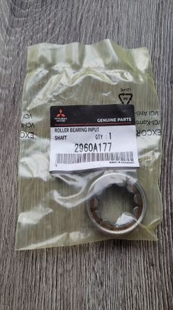 Original Mitsubishi, bearing itself states INA which is a German brand which makes some OEM parts for Mini.