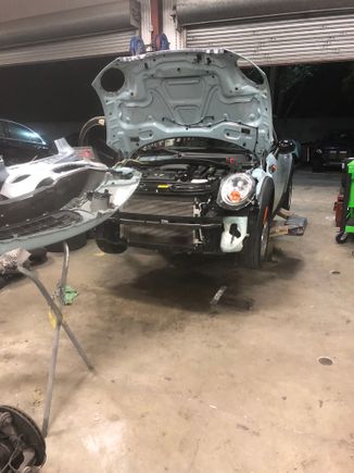 First time ever working on a MINI