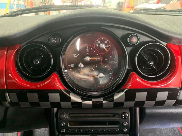 New face dials on my R52 JCW
