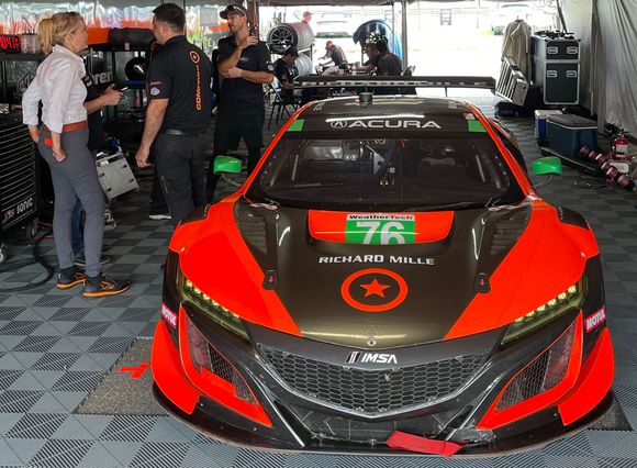 Got to love the “smile” on the NSX Acura