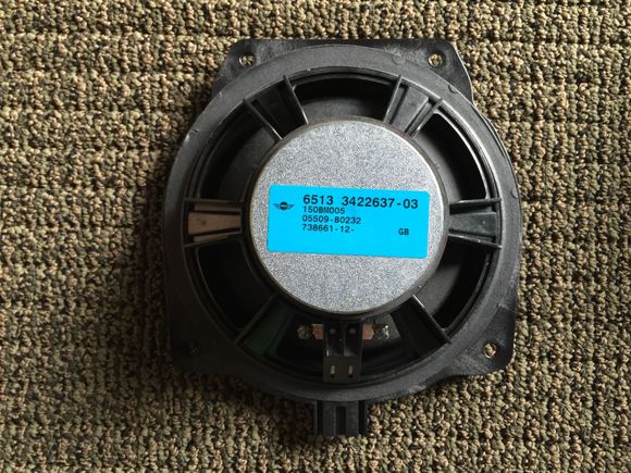 front midrange rear model number