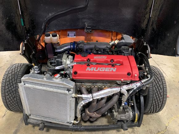 200hp B18A1, with front flip hood