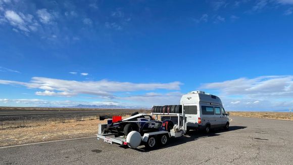 going through New Mexico on the way back