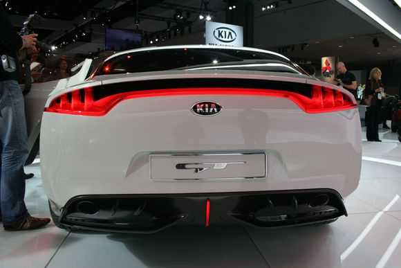 KIA GT rear,