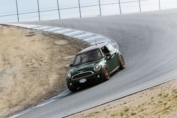 Carving the Cork Screw @ Laguna Seca