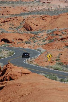 14315Driving in Valley of Fire