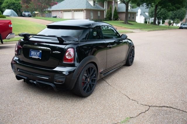 2012 Mini R58: Coupe - 2012 JCW Cope Well maintained and a blast to drive! - Used - VIN WMWSX5C54CT141288 - 80,871 Miles - 4 cyl - 2WD - Manual - Coupe - Black - Memphis, TN 38135, United States