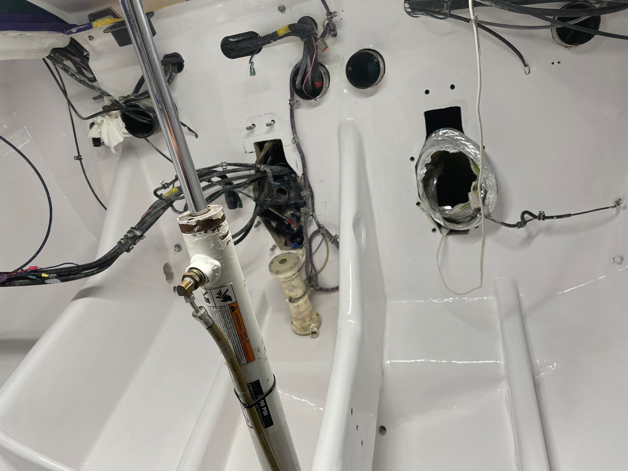 Engine compartment paint