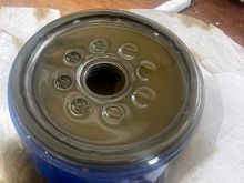 Port oil filter 