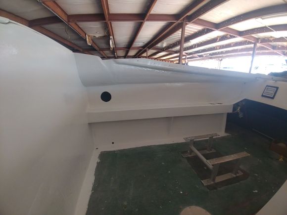 After stripping i Coated with imron