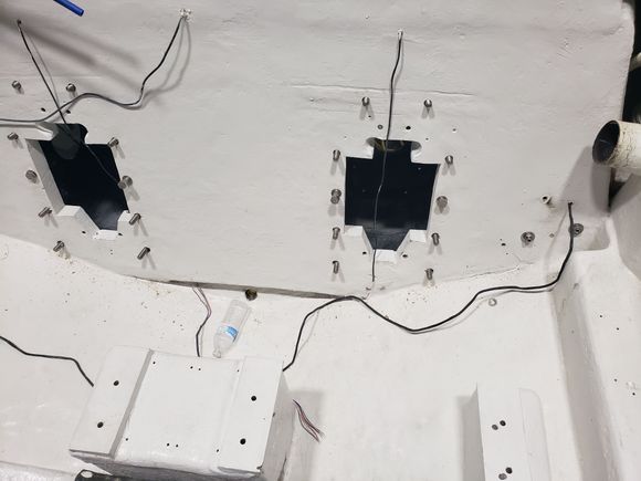 Transom rework.  More of Bobs great work