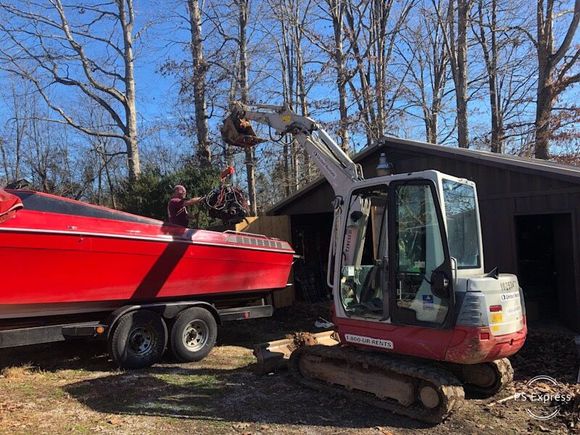 If I remember, it was about 350 $ for the whole weekend. Worked great. If you rent one, just make sure it’s lifting capacity will do the job. 