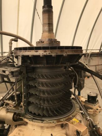 The very top of the centrifical is visible
It was dancing on the top of this