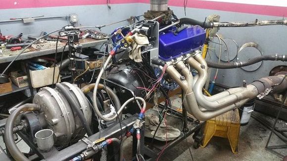 spent a 10 hour day with Dean Nickerson at the dyno running 2 motors. Nice to finally hear them run