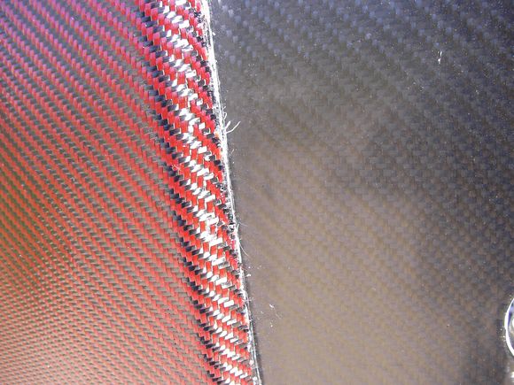 The pizza cutter (rotary razor blade thingy) from us composites cut this. Looks like 1/8 inch pinstripes will cover, well thats how i'm taping it for.