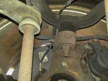 2005 GMC Sierra 1500 VHO 6.0L, I think this is the left front wheel