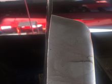 Only slightly bent, i think that was just the worst part of it visually as i unbolted the pan the whole thing kinda shifted as i did....:sigh: