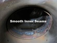 Seamless inner walls for smooth flow