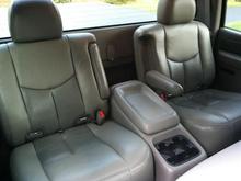 New back seats and console!