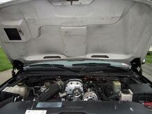 View from the front of the truck with everything installed.