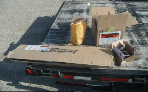 Fuel system parts and my sway bar.