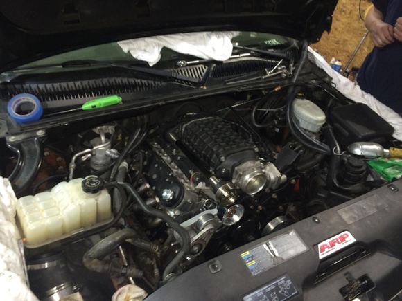 Blower is on!