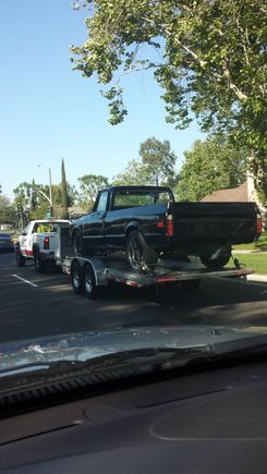 Coming home to Papa, It did run but what the heck I have AAA